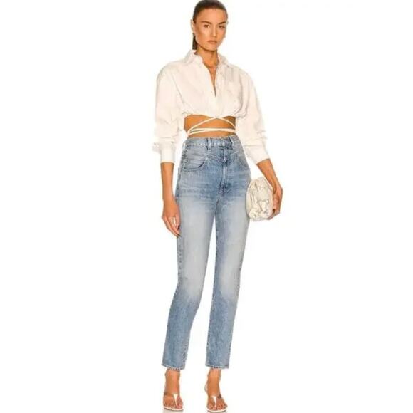 Slvrlake Jeans Beatnik Double Yoke Blue Size 28 Let it Ride - Picture 1 of 8